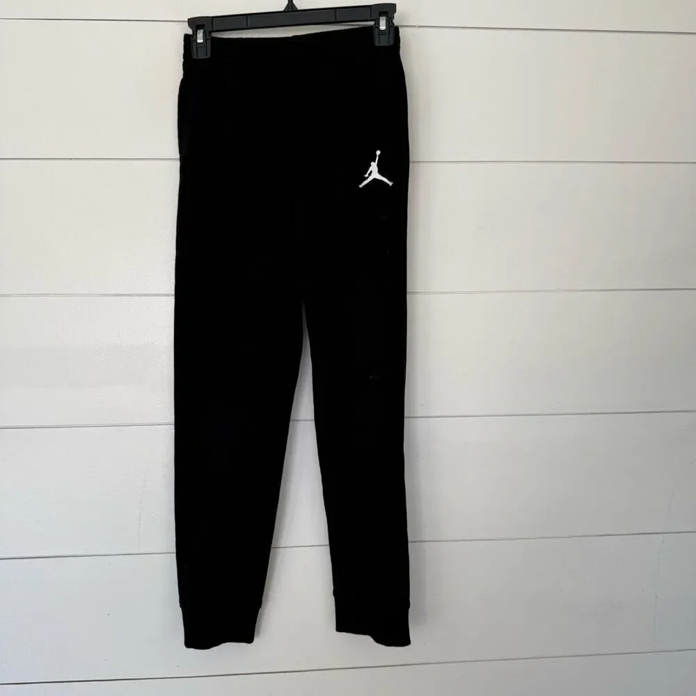 Jordan Kids Boys Large Black Sweatpants